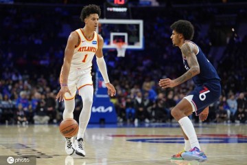 马克西44+7+9约翰逊41+14 76人双加时不敌老鹰