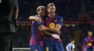 足坛风云骤变!巴萨豪取四连胜领跑西甲,米兰意外落败罗马遭逆转