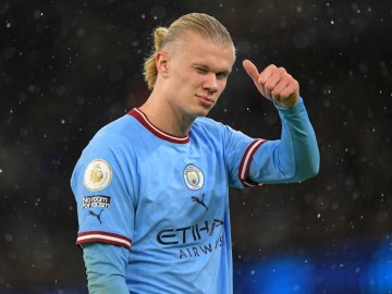 英超百球时速榜,哈兰德身前仅剩一人