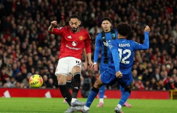 曼联4-4伯恩茅斯，赛后评分揭晓：B费荣膺全场最高MVP