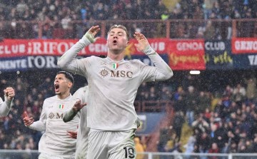 意大利杯7-8鏖战,意甲第3那不勒斯主场惜败意甲第6科莫,无缘四强