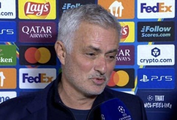 穆里尼奥:这个夜晚很美好!我们掌握了比赛应当战赢那不勒斯