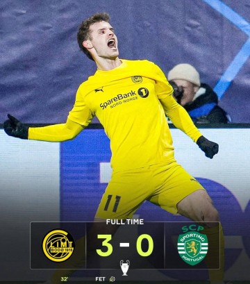 欧冠3-0大胜!博德闪耀再铸传奇:双杀国米击败曼城,连胜五场挺进8强