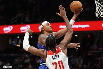 麦科勒姆27+6+5萨尔23+8 理查德森20分奇才力克魔术