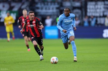 2-0,20岁法国新星发威:助法兰克福完胜弗赖堡,避免德甲2连败