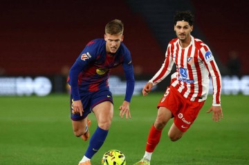 巴萨逆转取胜却遭重创!全场最佳奥尔莫肩膀脱臼,赛季提前报销