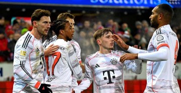 拜仁4-0大胜，美因茨0-0战平，德甲第15轮积分榜揭晓：拜仁独领风骚