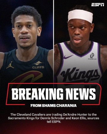 曝施罗德被交易至骑士+亨特赴国王 公牛得到沙里奇