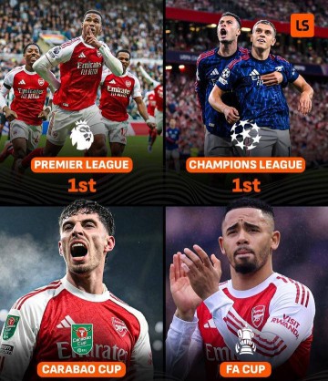 四线争冠信心满满!阿尔特塔低调不谈奖杯,阿森纳梦想离现实愈发接近