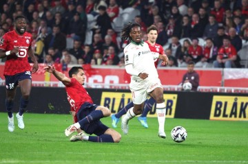 随着里尔0-0，马赛0-2，昂热1-1，法甲最新积分榜出炉