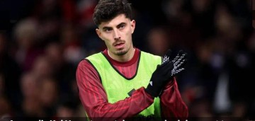 阿森纳噩耗:状态火热的哈弗茨又倒了,争冠关键战缺阵