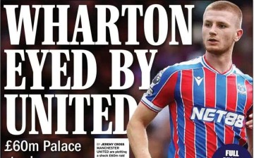 曼联若重返欧冠计划砸6500万引进沃顿 现场观赛水晶宫检验新星潜力