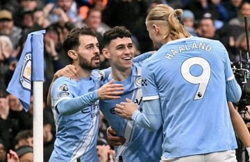 随着曼城3-2利兹联!诞生五大难以置信,福登梅开二度创纪录!