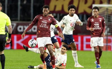 法甲第21轮惊现大冷门,梅斯主场0-0逼平实力强劲的里尔