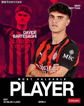 20岁新星独自撑起AC米兰左路走廊:力压S2,英超球会争相抢购