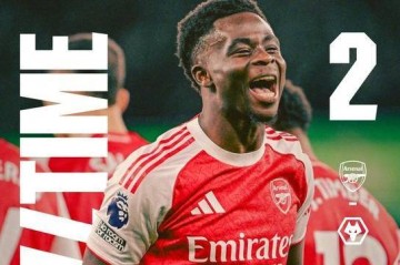 英超-刺激!狼队90分扳平94分再送乌龙 阿森纳2-1继续领跑