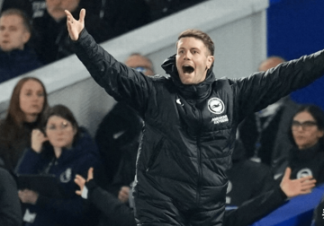 布莱顿主帅气炸!怒喷阿森纳拖延时间:难道以后只能踢50分钟?