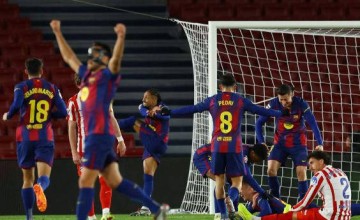 巴萨逆转马竞,豪取西甲五连胜稳居榜首